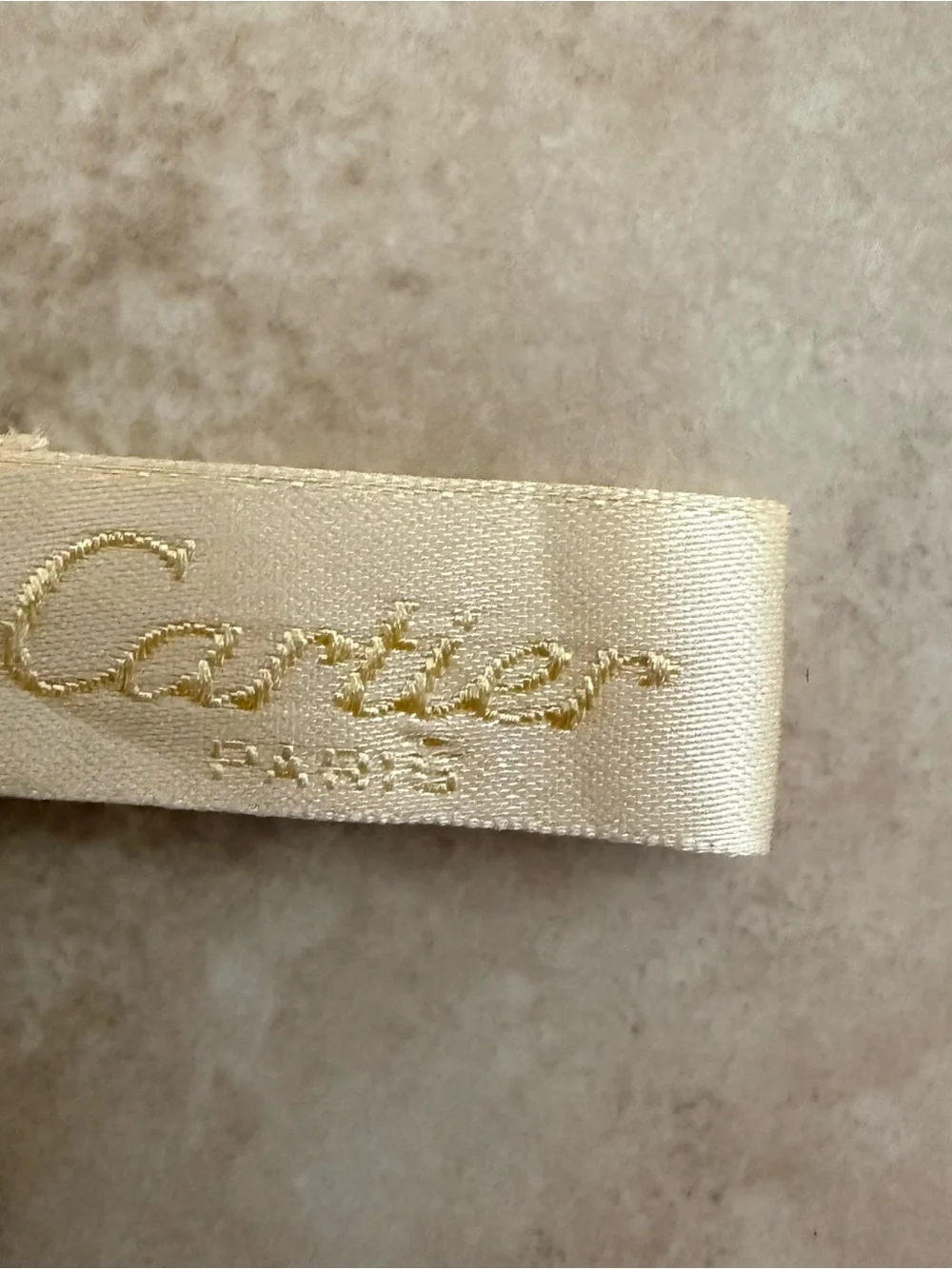 Cartier Vintage Pink and Gold Silk Scarf with Nautical Chain Motif